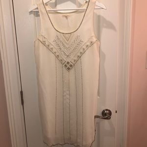 White graduation dress